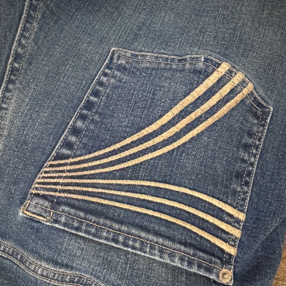 7 For All Mankind Dojo Trouser Jeans - Picture 8 of 9